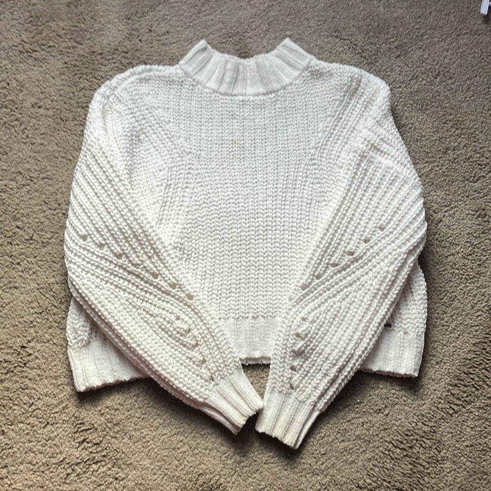 White sweater